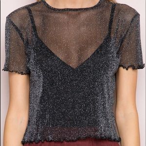 Brandy melville mesh top